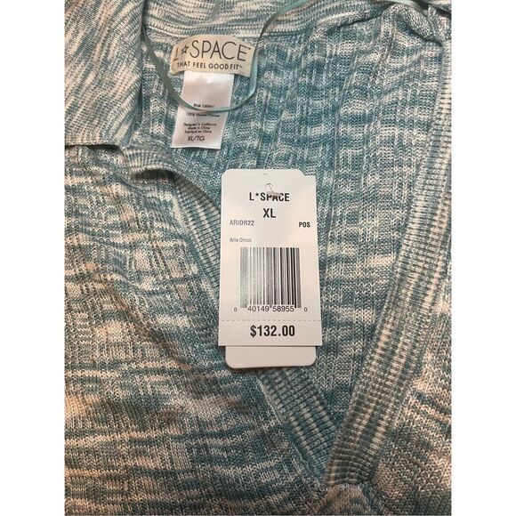 NWT L*Space Aria Long Sleeve V Neck Dress - Picture 9 of 9